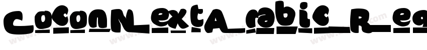 CoconNextArabic Regu字体转换